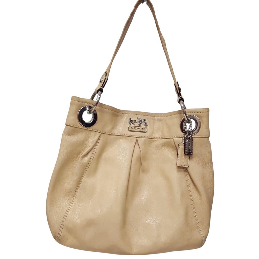 Coach Madison Pleated Leather Hippie shoulder bag B1093-14576